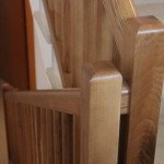 Vittori ringhiere in legno massello lavorate a inscastro