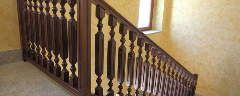 Ringhiera in legno #4